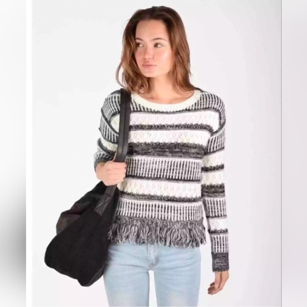 Forever 21 fringe sweater